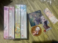 (thiếu pk) Bộ 4 Box Boxset novel Arya bàn bên tập 1-4 thiếu phụ kiện