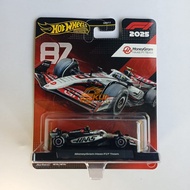 Hot Wheels Premium F1 2025 MoneyGram Haas F1 Team