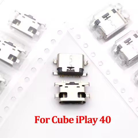 2-20pcs USB 3.1 Type C Connector 12 Pin Female SMT Tab jack Version Socket For Cube iPlay 40 Type-C 