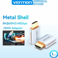 Vention HDMI Female to Female Coupler 8K 60HZ HDMI Adapter Aluminum Alloy Shell HDTV Connector Exten