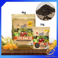 BABA Mr Ganick 258 Organic Fruit Tree Fertilizer (4kg) Baja Buah Organik