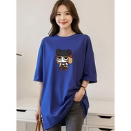 2X050 1XL-5XL Tshirt Women Clothes Tshirt Crop Top Blouse T shirt Plus Size Woman Basic Essentials G