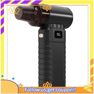 【W】90000RPM Mini  Fan Electric Air Duster Adjustable Wind Speed withLight Car Cleaning Camping Infla