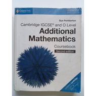 [FREE SHIPPING] Cambridge IGCSE™ and O Level Additional Mathematics Coursebook