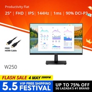 PRISM+ W250 25" 144Hz Productivity Flat Monitor [1920 x 1080][NEW UPGRADE FROM 24'']