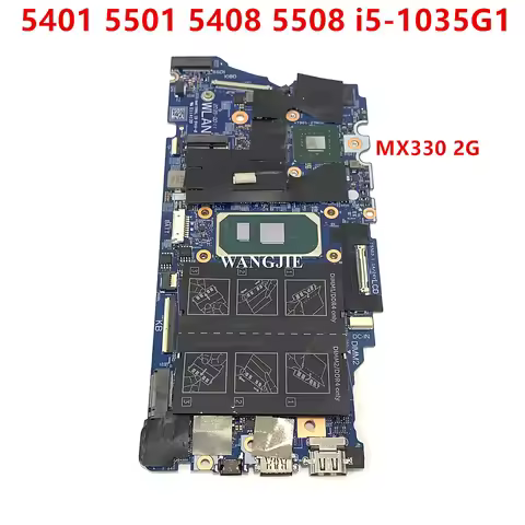 CN-05PGTM For Dell Inspiron 5501 5401 5408 5508 Laptop Motherboard 19812-1 SRGKL i5-1035G1 CPU MX330