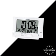[WatchClubOnline] QHL095W Seiko Table Clock Digital Dual Alarm Light Hygrometer Thermometer QHL095 QHL-095 QHL-095W