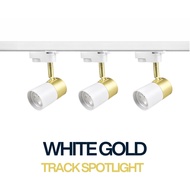 White Gold Black Gold GU10 Track Light TML