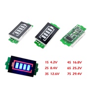 1S 2S 3S 4S 6S 7S 18650 Li-po Li-ion Lithium Battery Packs Battery Capacity Indicator Meter Power Le