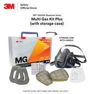 3M™ Premium Comfort 6500QL Series Multi Chemical/Gas Respirator Set 6501QL/6502QL/6503QL/6059/593/50