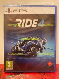 全新 PS5遊戲 極速騎行電單車4 RIDE 4 歐版中英文版
