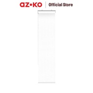 Azko Arai 45X185 Cm Roller Blind Solar Screen - White Window Roller Blind