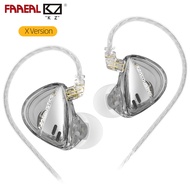 FAAEAL KZ Libra X Version Earphone Ultra-Wide Frequency Dynamic Driver HiFi Monitor lEM Clear Sound 