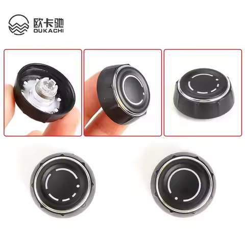 For -Porsche Cayenne Panamera Macan Center Console Audio Volume Knob Cover CD Control Switch Button 