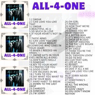 Usb pendrive english song  album all-4-0ne  (flash drive) 253