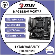 MSI MAG B550M MORTAR Motherboard AM4 DDR4 4.0 3.0 M.2 AMD B550 Gaming AM4 AMD Ryzen CPU AMD B550 Ove