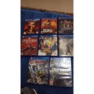 ps4 games controller used , ps3 , ps2 , ps5 , ps4 slim pro fat 500g 1tb , ds4 , ds5 , cd games , spi