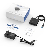 WAVLINK USB 3.0ถึง Dual Slot SATA Adapter External 2.5 "3.5 SATA Hard Drive Connector Plug And Play