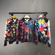 JAKET ADIDAS TRACKTOP  MIRROR FULL PRINTING MOTIF BUNGA/JAKET TRAKTOP/PRIA/WANITA