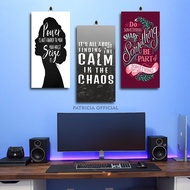 221-240 WALL DECORATION MOTIVATIONAL QUOTES SPIRIT 15X30 YCB77/MAX9Y / WOODEN POSTER QUOTE QUOTES EN