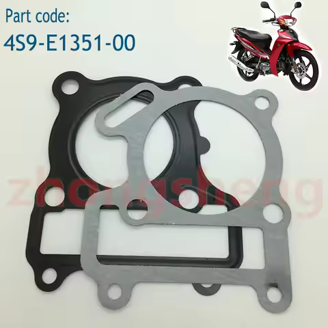 Motorcycle Engine Cylinder Gasket Overhaul Pad for YAMAHA Crypton R T110 110 T110C C8 LYM110-2 4S9-E
