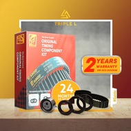 GAIDO Timing Belt Set Mitsubishi Evo 1 2 3 4G63 DOHC VR4 (153RU29 / 65YU13)