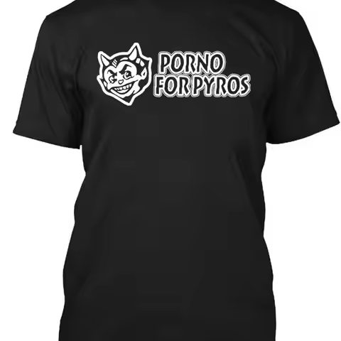 Limited NEW Popular Porno for Pyros American Music Retro Art Logo T SHIRT S 4XL