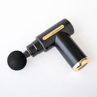 GJ Global 日本按摩槍按摩機強力振動 4 種配件 KINMAKU 迷你 黑色