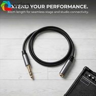 ORIEN Extension Cable,  Gold Plated Balanced 1/4 Inch Male to Female Cable, Wide Compatibility Plug 