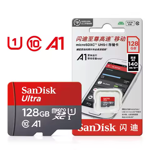 100% Original Sandisk Micro SD Card 128GB Class10 Flash TF Card 128GB Memory Card 128gb memoria disk