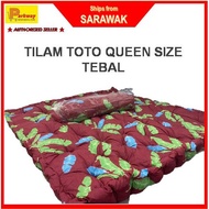 [EAST MSIA]TILAM KEKABU EXTRA TEBAL 7 INCI SIZE QUEEN 100% KAIN COTTON SEJUK