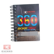 EXCEED ARCHERY Score Book MINI SIZE