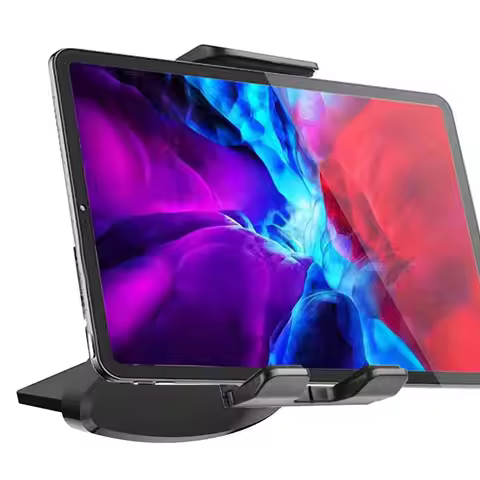 Universal Car CD Slot Tablet Mount for 5.5-12.9 inch Tablet CD Player Cell Phone Holder for 3.5-7 in