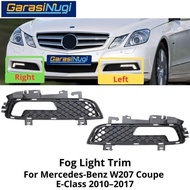 Fog Trim Mercy W207 Coupe Cover Fog Lamp Bracket Mercedes E250