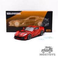 TOC Thrill Of Collector Ferrari 812 Competizione Rosso Corsa Black (sealed)