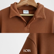 HOB STUDIOS Open Collar Polo Shirts เสื้อโปโลผู้ชาย (9/44-01)