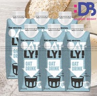 OATLY! - 細盒裝(低糖) 原味燕麥奶 (250毫升 X 6) #香港行貨