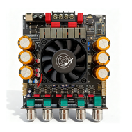 แอมป์จิ๋ว ZK-SUB1200Q แท้ TPA3255 กำลังขับ 600W*2+sub แอมป์sub1200Q บอร์ดขยายเสียงบลูทูธพร้อมขยายซับ
