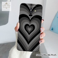 HP Samsung A6 Plus Case - Rajacase - Samsung A6 Plus casing - Love case Motif - Cellphone protector 