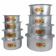 [ready stock] 16cm - 28cm red crocodile pot