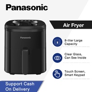 Panasonic Air Fryer 8L Smart Touch Screen 1350W Air Fryer Oven Oil Free Fryer Visible Window With ap