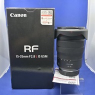 Sold out）『收機鏡』『Trade In優惠』新淨 行貨齊盒 Canon RF 15-35mm F2.8 L 紅圈鏡 F2.8大光圈 恆定2.8 風景拍攝一流 RF-Mount R5 R6 R8