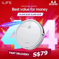 【NEW LAUNCH】ILIFE V2 Intelligent Robot Vacuum cleaner Cordless Auto Vacuum Cleaner 2600mAh 2000Pa