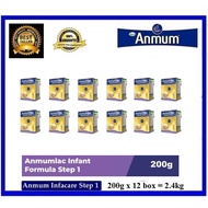 Anmumlac Anmum Step 1 Anmum Infacare Step 1 200g x 12 Box =2.4kg EXP 12/2026 Infant Formula Travel P