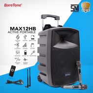 Speaker Portable Baretone MAX12HB / MAX 12HB / MAX 12 HB / MAX12 HB ORIGINAL BARETONE