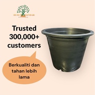 Vase Plastic Pot Bunga Pokok Hiasan Gardening Plastik Besar