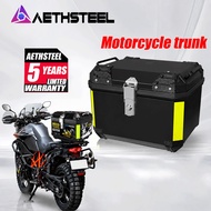Motorcycle Top Box Motorcycle Box 45L Large Capacity Universal Motorcycle Tail Box