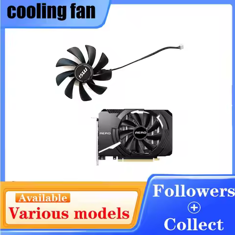 95MM 4PIN XY-D10015SH HA10015H12SB-Z GPU FAN For MSI GeForce GTX1660 SUPER AERO GTX 1660 Ti graphics