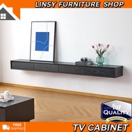 【Free installation】 Tv Cabinet Tv Console Nordic Solid Wood Hanging Wall Modern Simple Type Living Room Tv Tea Table Combination Small Family