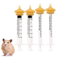 1/3/5ML Syringe Pet Cat Feeding Miracle Nipple Pet Silicone Pacifier Breastfeeding Feeding Medicine 